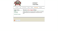 Desktop Screenshot of nepizzaexeter.com