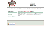 Tablet Screenshot of nepizzaexeter.com